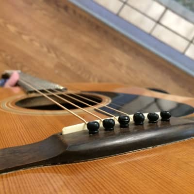 1973 Yamaki Deluxe Folk 118 Dreadnought Acoustic Guitar