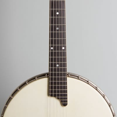 Gibson  Style GB Guitar Banjo (1919), ser. #553, original black hard shell case. image 8