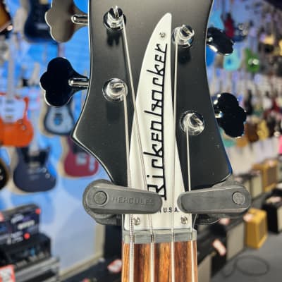 NEW 2024 Rickenbacker 4003MBL Matte Black 4-String Bass 4003 | OHSCase 735 Auth Dealer image 6