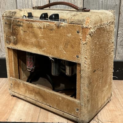 1951 Fender Princeton 5A2 TV Front 4-Watt 1x8" Guitar Combo Tweed, Legendary Piece of Gear From The Dawn of Fender! image 6