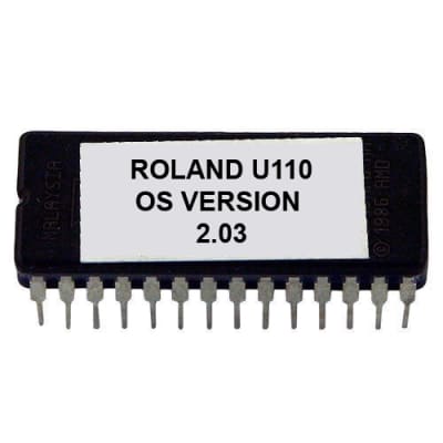Roland U-110 Eprom with Latest OS version 2.03 firmware U110 Rom