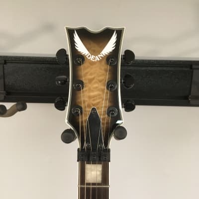 Dean Thoroughbred Select Quilt-top with Floyd Natural Black Burst OPEN BOX image 5