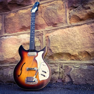 1968 Harmony H-81 Rebel w/ Case for sale