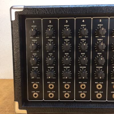 Fabulous 1979 Evans MA-310E Mixing amp with built in Delay