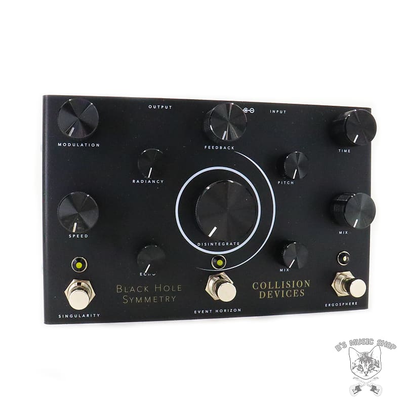 Collision Devices Black Hole Symmetry Modulated Delay / Pitch Shifted Reverb / Destruction Fuzz image 1