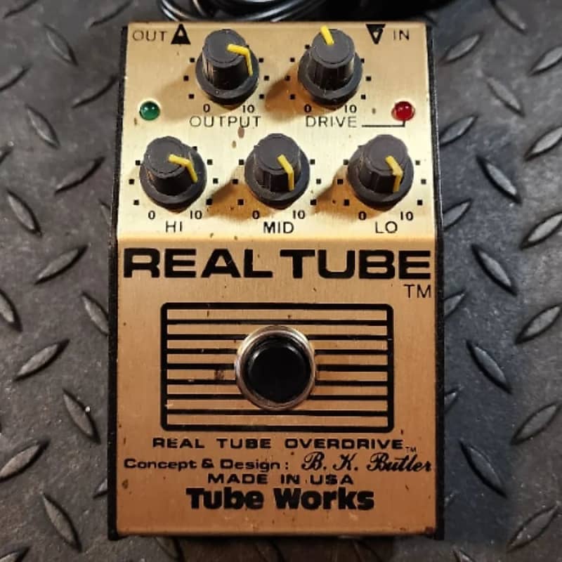 Tube Works TUBE DRIVER オーバードライブ 久しい エフェクター