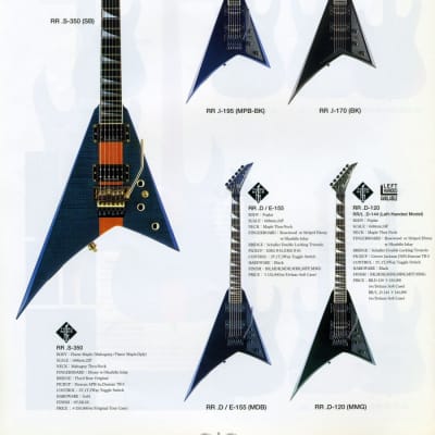 Grover Jackson Randy Rhoads RR .I-195 1998 Dark Metallic Red DMR