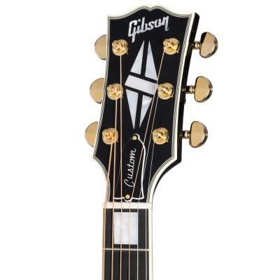 Gibson J-45 Custom Acoustic Guitar - Ebony image 5