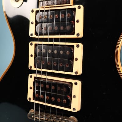 Greco EGC 57-60 Super Power Les Paul Black Beauty Custom Guitar image 5