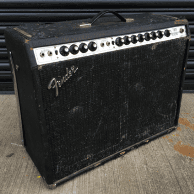 Fender  Custom Twin Reverb , Ex  John Squire , Noel Gallagher , Stone Roses , Oasis ,   1970s  Black image 3