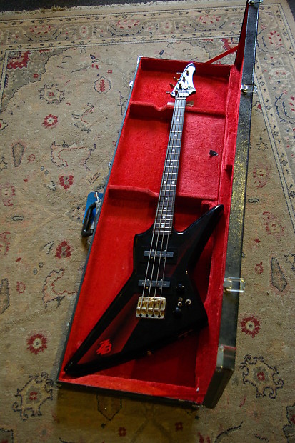 Aria Pro II ZZB Deluxe Bass 1983 Black | Reverb