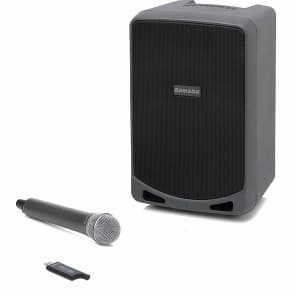 Samson Expedition XP106w Rechargeable Portable Bluetooth PA Speaker w/ Wireless Handheld Mic