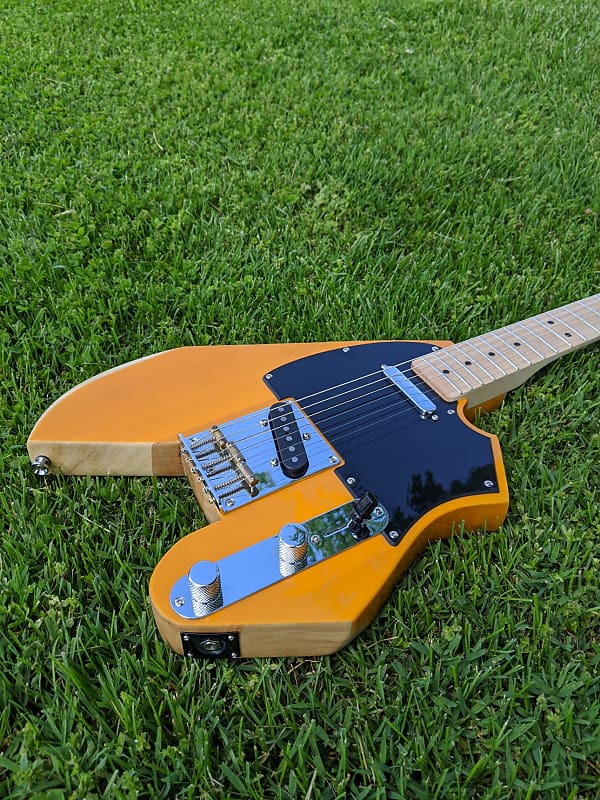 Telecaster Style Douglas USA Electric Guitar, Fender USA Pickups and Saddles, Partscaster image 1