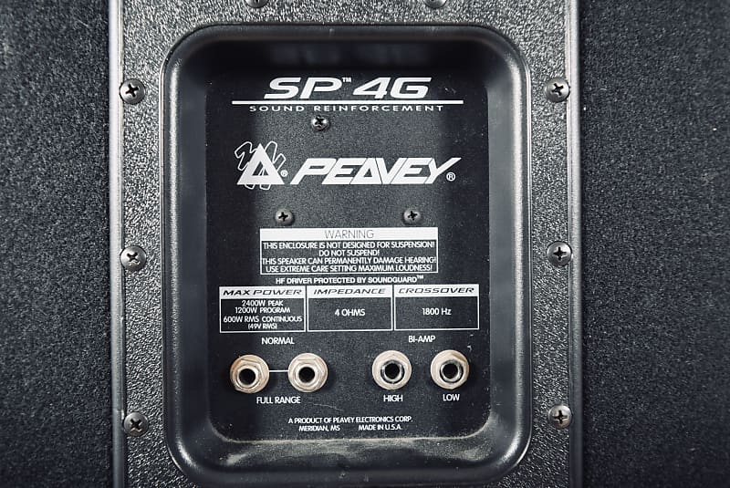 Sp4g best sale peavey speakers