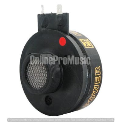 Mr. Dj HD300 Titanium DJ Compression Screw-on Horn PA Speaker Driver Tweeter
