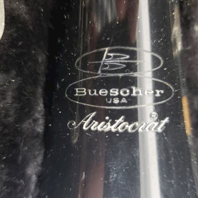 Buescher Aristocrat Clarinet, USA, Acceptable Condition, with case image 2