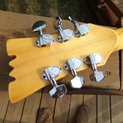 Mosrite Stereo 350,  ca. 1973, dark brown sunburst, excellent condition, appears all original image 8