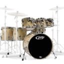 PDP By DW 7-Piece Concept Maple Shell Pack with Chrome Hardware Natural