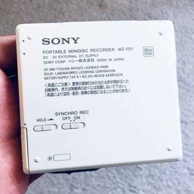 Sony MZ-R91 Walkman MiniDisc Player, Excellent White !! Working  !! image 3