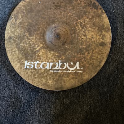 Used Pre-Split Istanbul Turk 18" Ride 1896g w/ video demo of actual cymbal for sale image 2