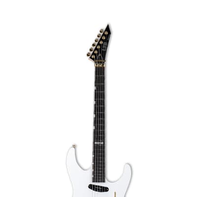 ESP LTD Mirage Deluxe '87 Left Handed Guitar - Snow White image 5