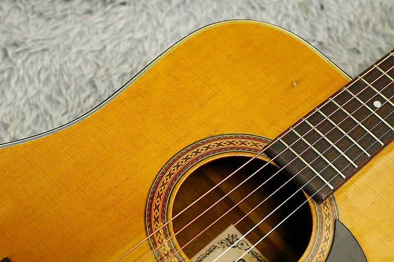 1970's made Vintage Acoustic Guitar Greco Gneco logo F-140 1970's made Vintage Acoustic Guitar Greco Gneco logo F-140