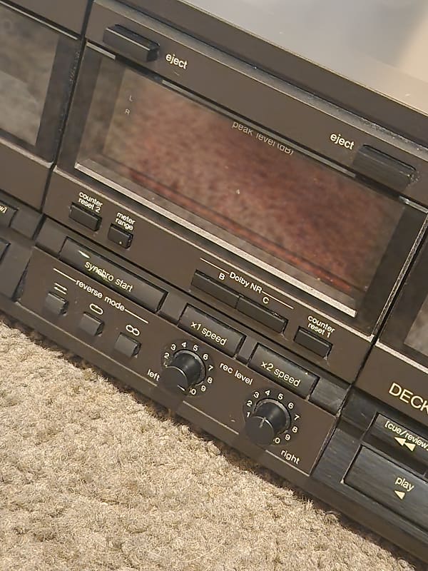 Technics Vintage Technics RS-TR355 HX PRO Double Cassette Player