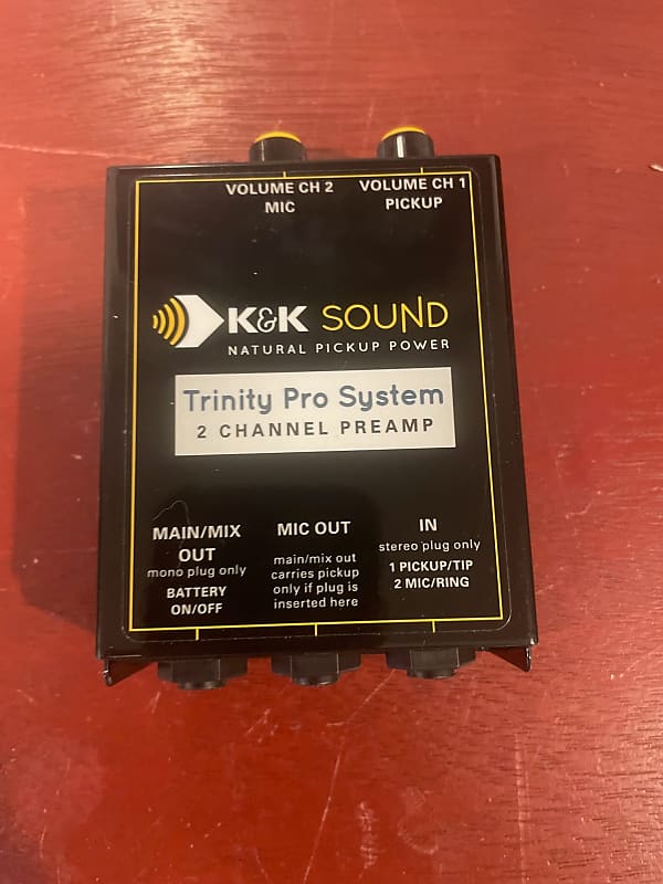 K and K Trinity Pro System 2 channel preamp 2023 Reverb