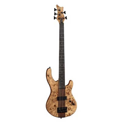 Dean Edge Pro Select 5-String Bass Guitar - Burled Poplar image 2