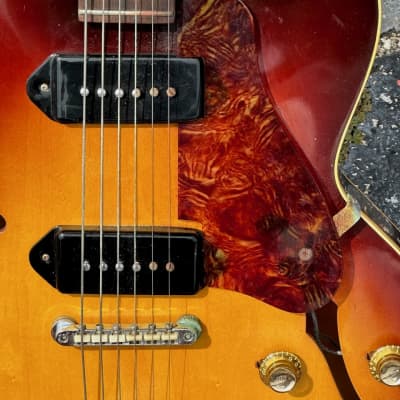 Gibson ES-125TDC 1967 - a stunning Ice Tea'burst a 1 owner from new w/a factory ABR-1 hang tags & candy. image 10