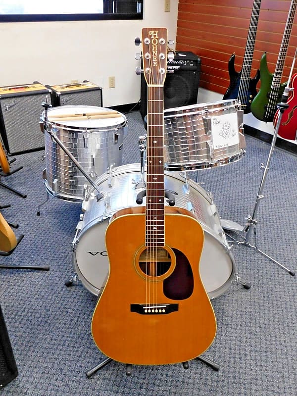 Hohner HG 310 Acoustic Guitar! Camp Fire Special! Vintage Reverb