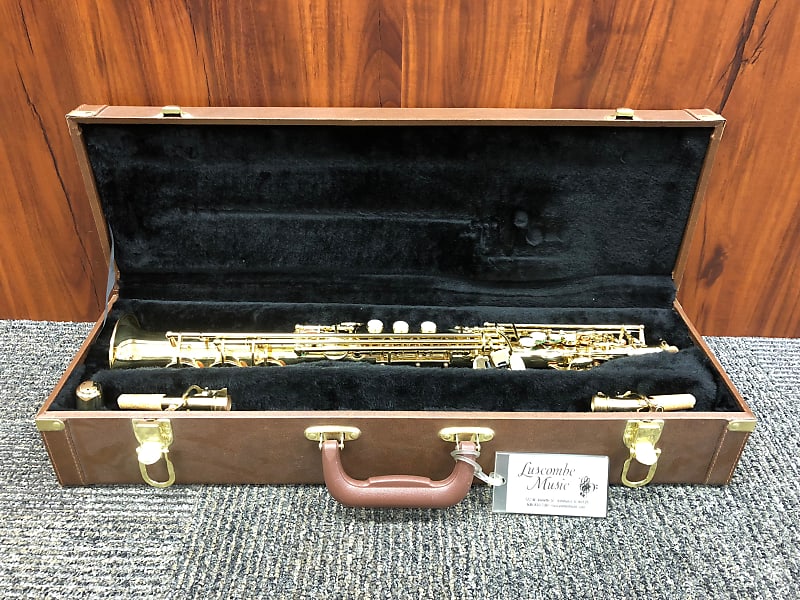 Winston Soprano Sax 368GL Mint Condition with Mouthpiece, 2 Reverb