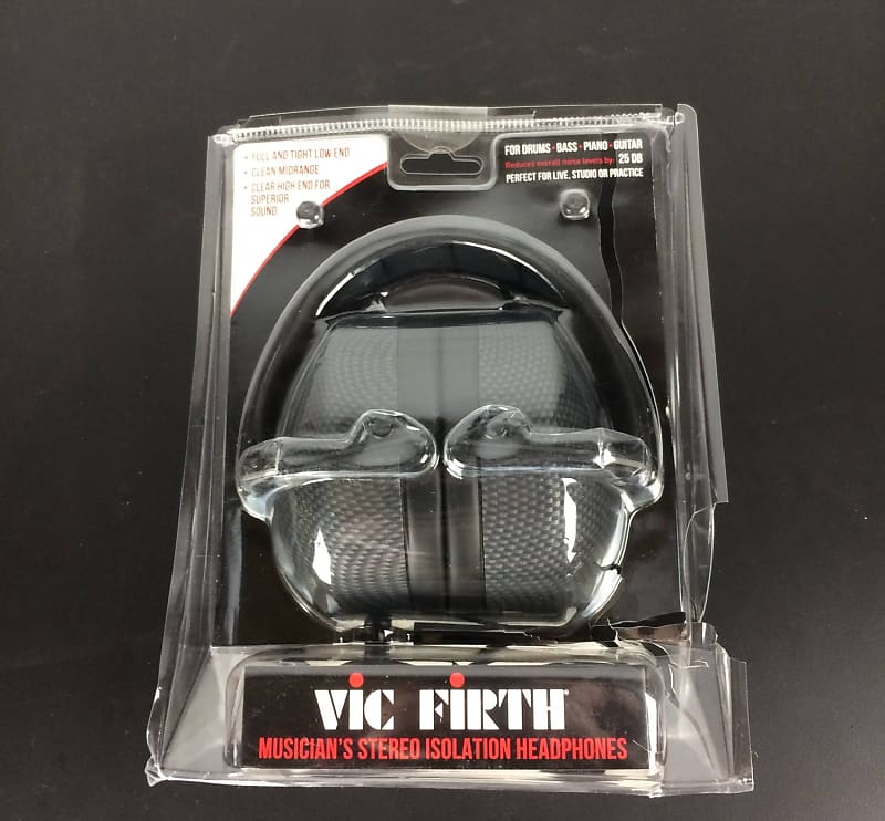 Vic Firth SIH2 Version 2 Stereo Isolation Headphones | Reverb