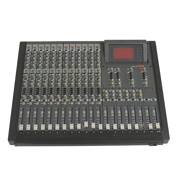 Fostex Model 812 12-Channel/8-Buss Mixing Console | Reverb