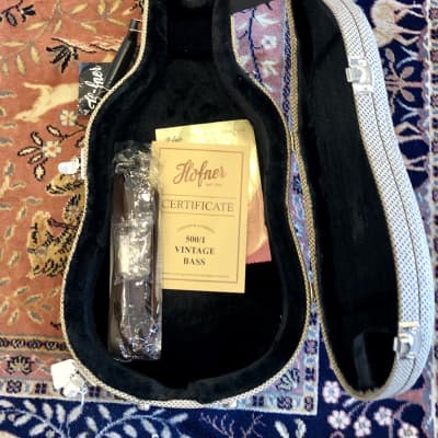 Hofner 500/1 - '63 left-handed violin bass guitar 2019 Relic image 7