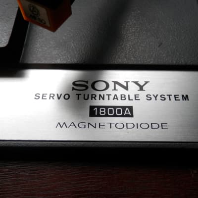 Audiophile 1968 SONY PS-1800A Professional Turntable | Reverb