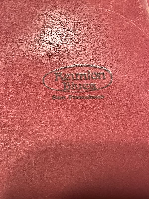 Reunion Blues Alto Saxophone Gig BagRed Leather Reverb