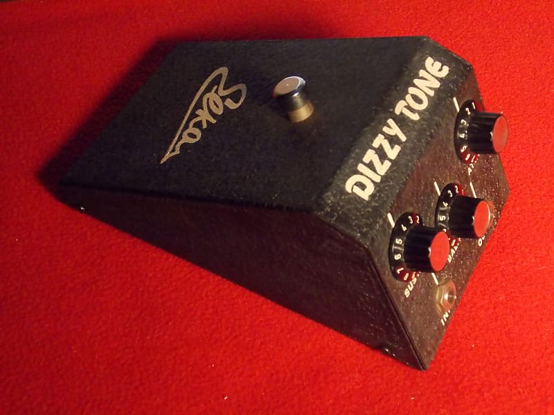 Elka Dizzy Tone fuzz pedal. Ultra rare 1967 original. Thee pedal 