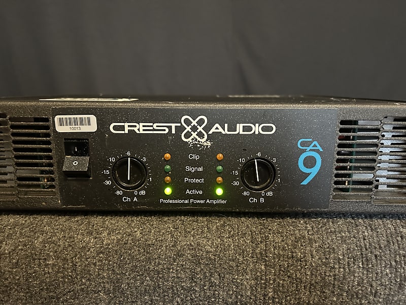 Crest Audio CA9 2000-Watt Power Amplifier | Reverb