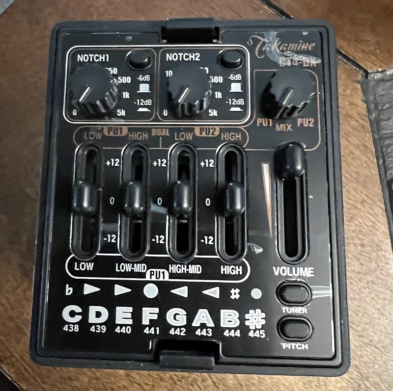 Takamine CT4DX 18 Volt Dual Parametric Acoustic Guitar Reverb