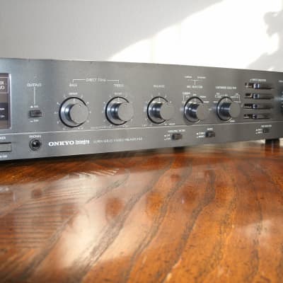 VINTAGE ONKYO INTEGRA P-3030 PREAMPLIFIER PREAMP, MM and MC PHONO INPUT, TESTED & SERVICED image 1