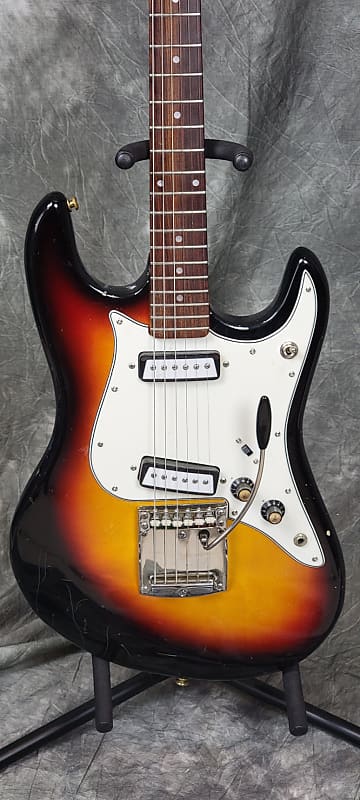 KILLER PLAYER Aria 1802T 1968-1975 Japan Surfcaster, Sunburst Electric Guitar! image 1