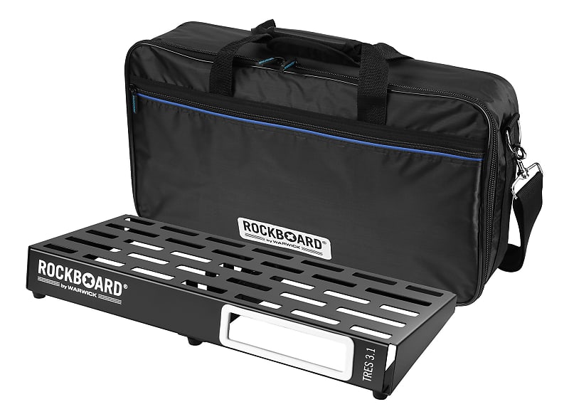 Rockboard TRES 3.1 Pedalboard with Gig Bag RBO B 3.1 TRES B 