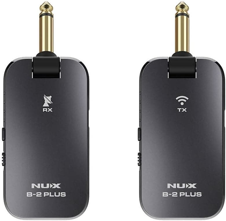 NuX B-2 PLUS Wireless Guitar System 2.4GHz Microphone with 60-Feet Line-of-Sight image 1