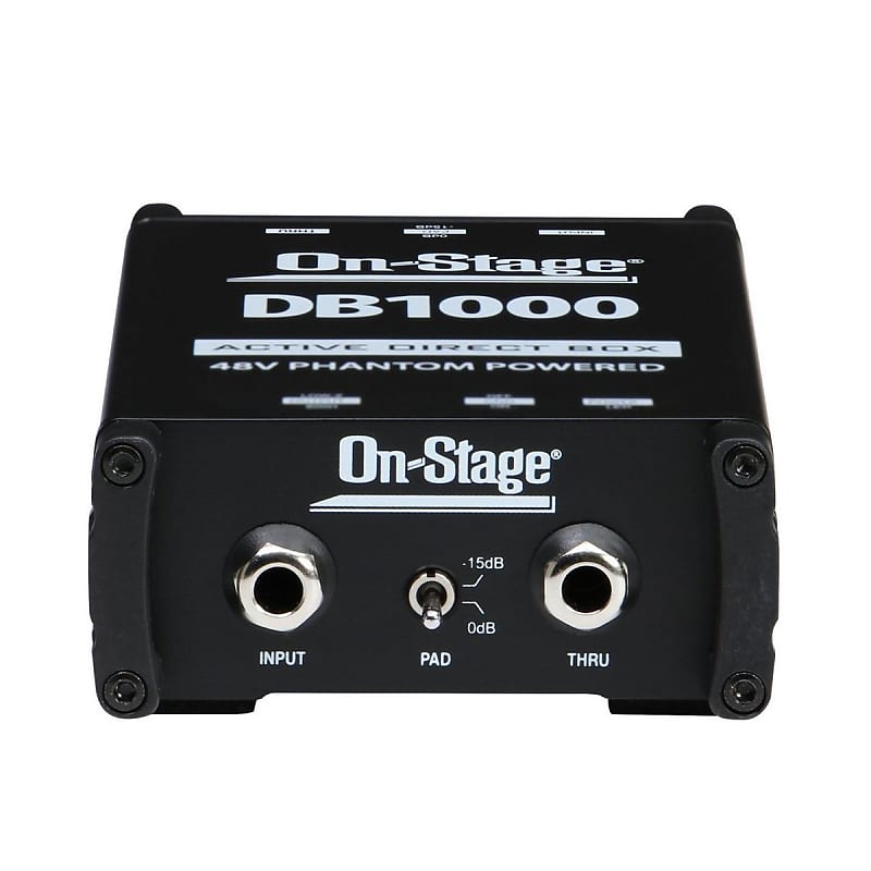 On-Stage DB1000 Active Direct Box image 1