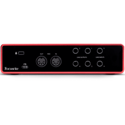 Focusrite Scarlett 4i4 4x4 USB Audio/MIDI Interface (3rd Generation) image 5