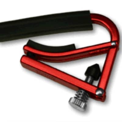 SHUBB Lite Aluminum Capos - Steel String / Red for sale