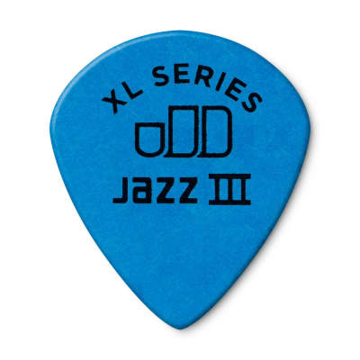 Dunlop 498R1.0 Tortex® Jazz III XL Guitar Picks -- 72 Picks image 5