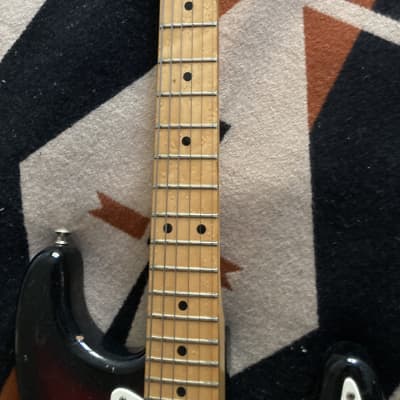 1970's Fresher Straighter Stratocaster copy Sunburst MIJ lawsuit era image 3