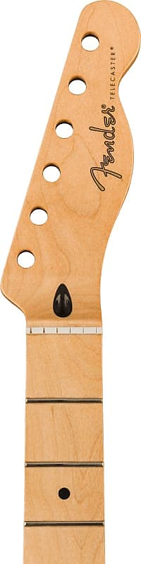 Fender Player Series Telecaster Neck, 22 Medium Jumbo Frets, Maple, 9.5 inch, Modern C image 1